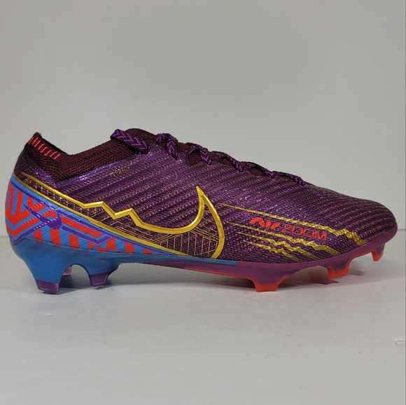 Nike Zoom Mercurial Vapor 15 Elite KM FG Mbappe Mens Sizes DR9996-694 Cleats - Picture 4 of 12